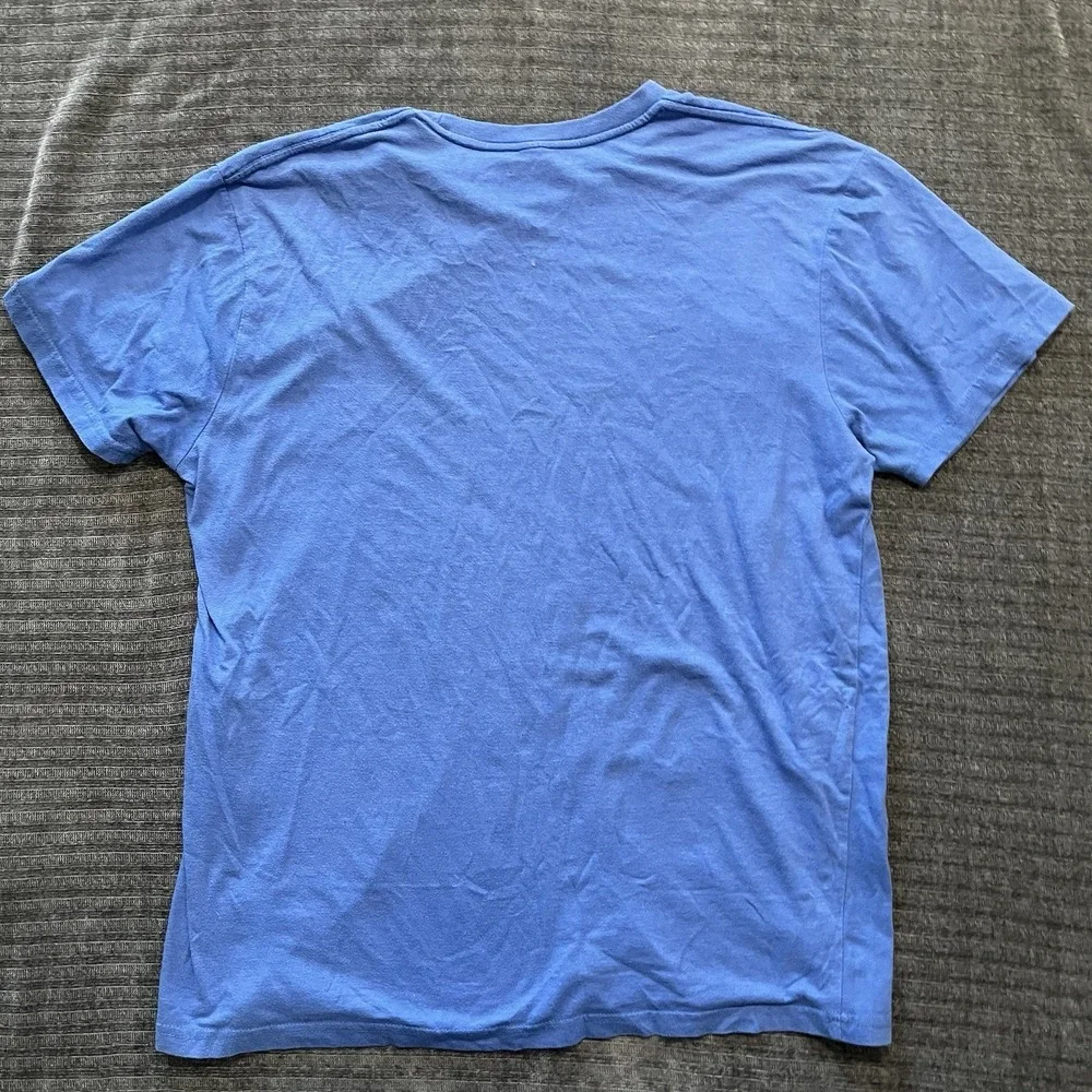 Vintage 90's Bill & Ted's Excellent Adventure Movie Graphic T Blue Large Excelle